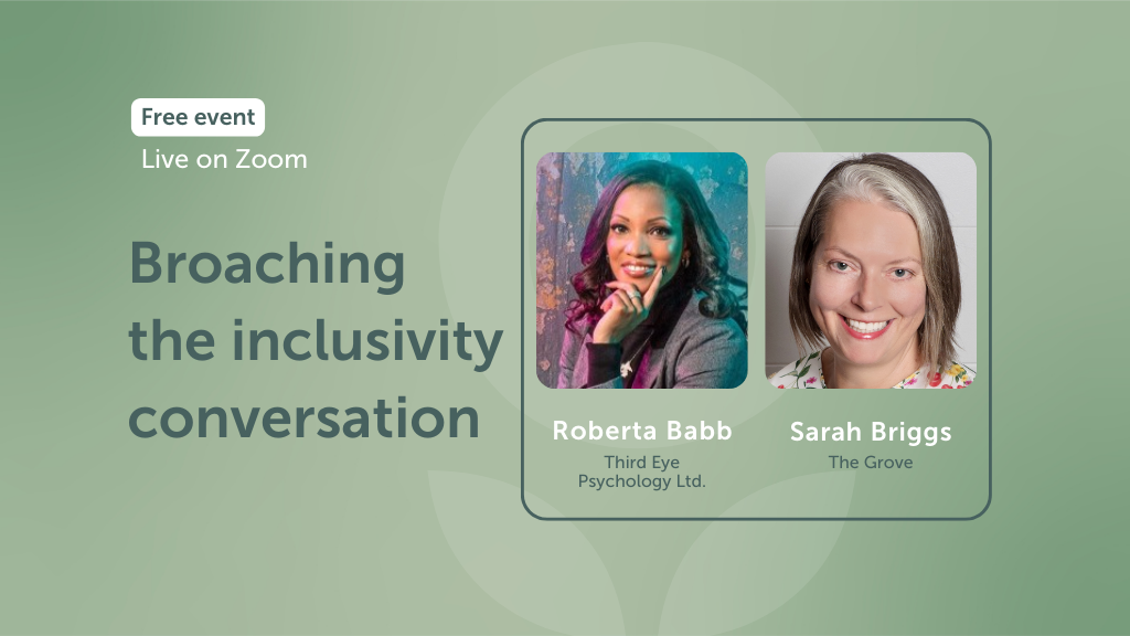 Broaching the inclusivity conversation